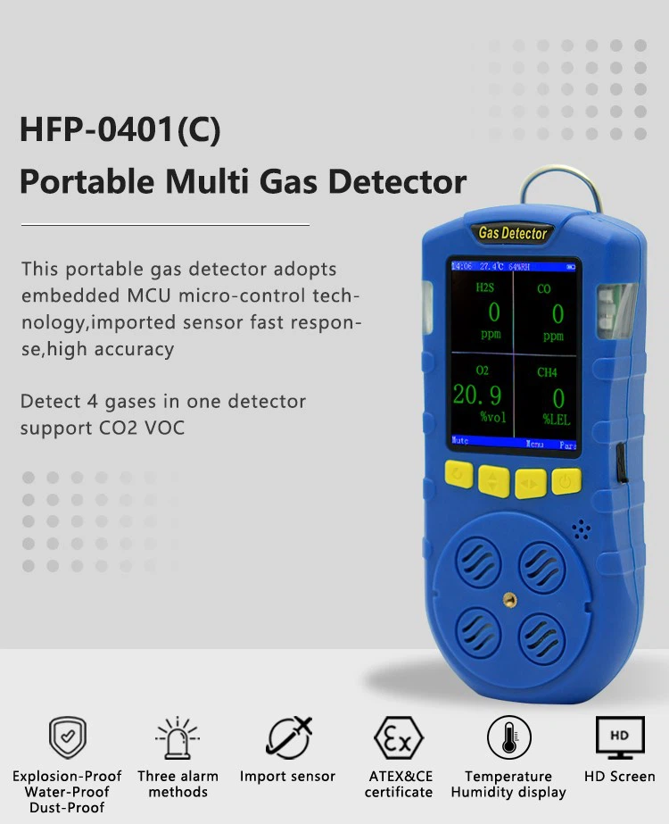 Personal Multi Gas Detector Personal Multi Gas Detector