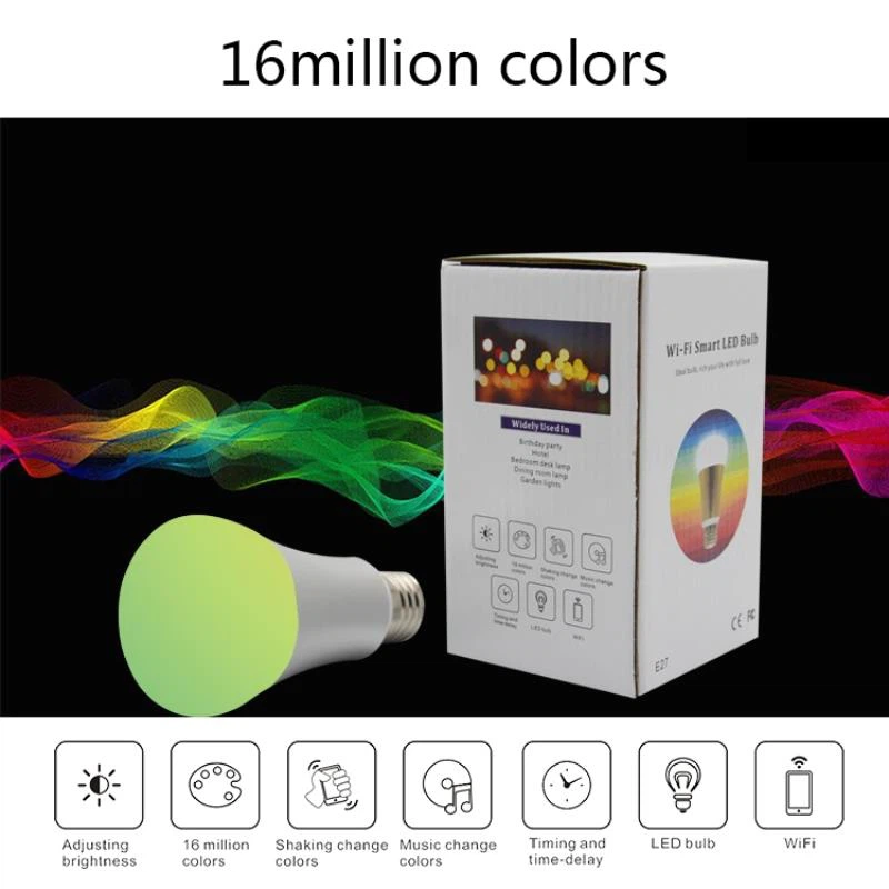 Chirstmas Day you need a wifi led bulb,it is very funny and interesting