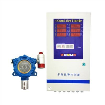 Six Channels gas monitor and alarm control panel
