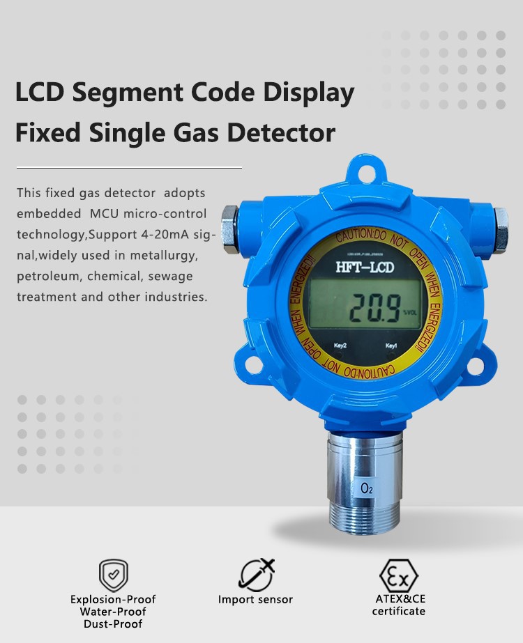 two wires gas detector made in China two wires gas detector made in China